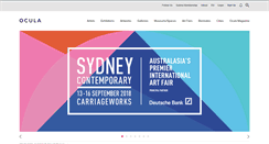 Desktop Screenshot of ocula.com