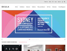Tablet Screenshot of ocula.com